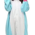 Adult Plush Animal Pajama Jumpsuit Costume Photo 0