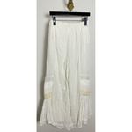 Free People Bali Alana Top & Pant Set in Cloud Dancer Combo Size Medium Photo 8