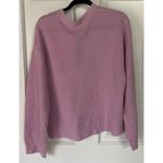 RtA Emma Cashmere Loose Fit Knit Lavender Crewneck Pullover Sweater Size L NWT Purple Size L Photo 2