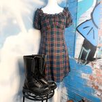 Wild Honey plaid mini dress Photo 7