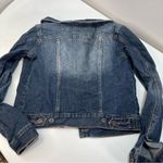 Mudd  Women Denim  Jean Jacket Jrs Med. Long Sleeve Button Front Pockets Fall Photo 5