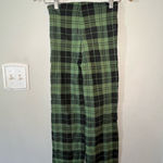 Princess Polly Plaid Green Women's Pants Holiday Plaid Photo 4