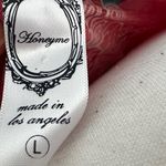 Honeyme  Red and Blue Floral Midi Dress Photo 1