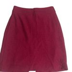Banana Republic Wool Blend Magenta Mini Skirt Career Size 2 Photo 0