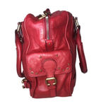 Chloé CHLOE Paddington Red Leather Lock Bag Comes with: Padlock Key COA Dust Bag Photo 5