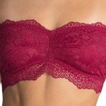 Free People Lacey Looks Bandeau in Burgundy Size M NWT Photo 1