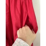 Madewell NWT  Habotai Silk Tiered Halter Dress Watermelon Red High Neck Size XXS Photo 9