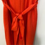 MSK Jumpsuit Orange Crop Wide Leg M Size M Photo 10