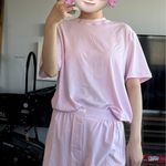 SKIMS   NWOT Boyfriend T-Shirt In Cherry Blossom size xs Photo 3