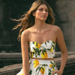 Pepita Perez Top – Set Amalfi White Size M Photo 0