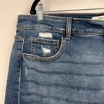 Zenana Outfitters NWT Plus‎ Size Denim Shorts Cuffed Distressed Size 3X Photo 7