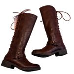 NWOT, Sofft Kristie Dark Brown Corset Boot, Size 6M Photo 1