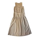 Everlane  khaki The TENCEL V-Neck Dress Photo 7