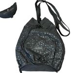 Adidas Y2k Stella McCartney Packable Drawstring Bag Black Sling Gym Unisex Photo 0