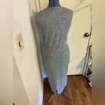 Japanese JUSGLITTY Elegant Gray Sleeveless Knit Dress Size 2 Photo 2