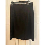 Paper doll junior skirt side ruffle detail back zipper size 7 Black Photo 2