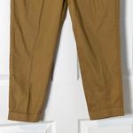 Bershka NWT Tan Cuffed Ankle Cropped Trouser Pants Photo 3