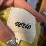 Aerie Corduroy Semi Cropped Zip-up Jacket Photo 5