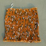 Romwe Orangish Tub Top  Photo 0