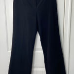 EUC AGB women’s solid black button straight leg fit dress pants stretch size 8 Photo 0