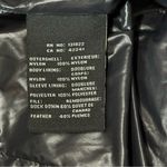 S13 Women’s Size S Black Glossy Hooded Duck Down Filled Puffer Jacket Photo 6