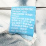 J. McLaughlin Jeans Shibori Tie Dye Slate Blue & Off-White Skinny Jeans Size 2 Photo 7