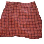 American Eagle  High-Waisted Plaid Mini Skirt Photo 0