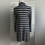 Maeve Anthropologie | striped turtleneck swing dress Photo 4