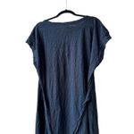J.Crew short-sleeve tie-waist t-shirt dress black bi142 women plus size 2x Photo 4