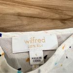 Wilfred  100% Silk Semi Sheer Confetti Tank Top Women’s Small Photo 1