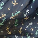 Maison Jules Nautical Anchor Print Maxi Dress Size Medium Photo 3