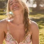 Aerie Embroidery Triangle Bralette Photo 1