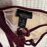 LA Hearts Maroon Bikini Photo 5