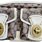Coach  Vintage Y2K legacy shoulder bag on brown /cream EUC Photo 2