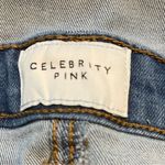 Celebrity Pink  Distressed Overalls Size 25 Photo 2