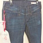 We Are REPLAY women's tall waist electric dark wash stretch NADA jeans 28x33 Blue Size 28 Photo 4