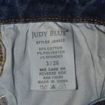 Judy Blue Skinny Jeans Ladies 3 26 Distressed Stretch Denim Pants Raw Cuffed Hem Photo 10