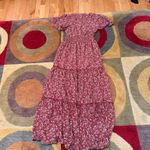 Nee See Dresses The Eden Maxi Dress Red Floral Bohemian Boho Chic Women’s XS Photo 3