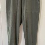 Marine layer Sammi Jogger Sweatpants in Dusty Olive Size Medium Gently Used Photo 0