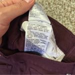 Levi's Women's Straight Leg Pants - Burgundy Purple Red Casual 28 Photo 2