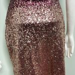 Windsor  Formal Sequin Gold Ombré Mini Dress Large Photo 6