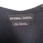 prAna  Fernie Black Women's Crop Smocked Jumpsuit size XL Photo 5