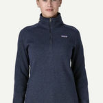 Patagonia Better Sweater 1/4-Zip Women’s M Navy Photo 0
