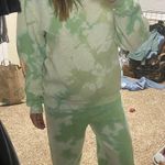 Tie Dye Jogger Set Green Size M Photo 0