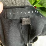 Sanctuary  Black & White Striped Sleeveless Cruise Vacay Short Dress Large Photo 10