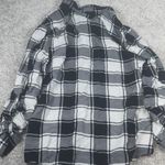 Passport Black and White Plaid Shirt flannel shirt size medium women’s Photo 3