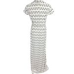 Lulus  Women's Shapes Travel Cream Wrap Dress Size S Short Sleeve Summer Photo 6