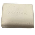 Charter Club NIB Holy Cross Necklace & Earrings Set - Silver Tone Cubic Zirconia Photo 2