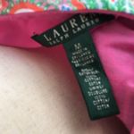 Ralph Lauren Lauren Pink Green Paisley Tiered Skirt Boho Midi Bright M Photo 2