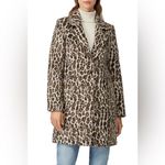 Slate + Willow Leopard Wool Coat Photo 4